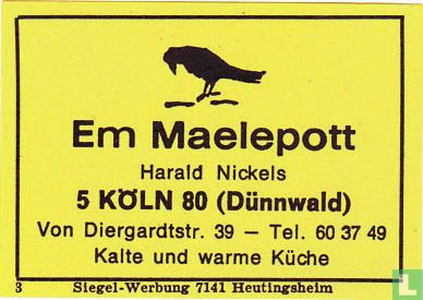 Em Maelepott - Harald Nickels