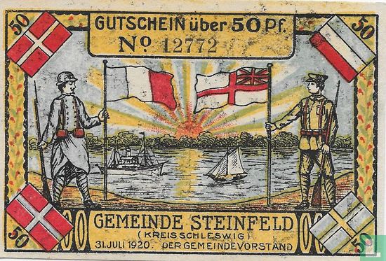 Steinfeld, Gemeinde - 50 Pfennig 1920 - Afbeelding 1