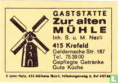 Gaststätte Zur alten Mühle - S.u.M. Nazli