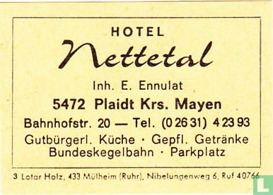Hotel Nettetal - E. Ennulat
