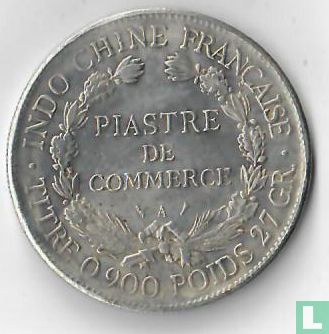 French Indo-China  1 piastre  1908 - Image 1