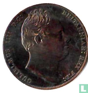 2.5 shilling 1/2 crown 1836 - Afbeelding 1