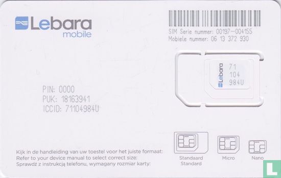Lebara mobile Uw SIM-kaart - Afbeelding 2