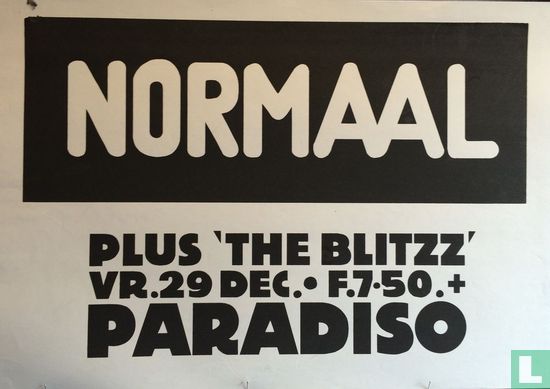 Normaal in Paradiso 
