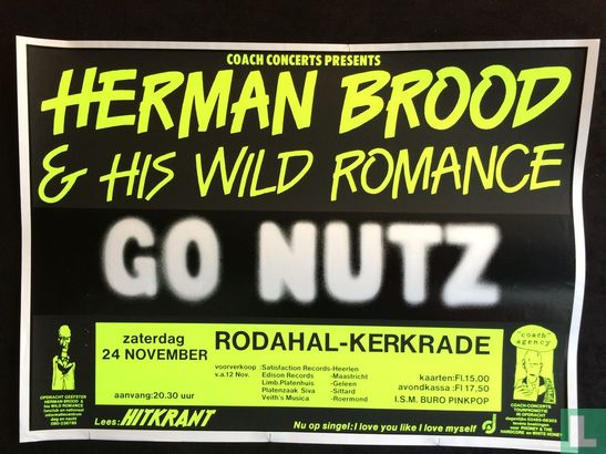 Herman Brood 'Go Nutz' in Kerkrade
