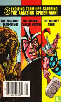 Spider-Man together with Thor, Havok and the Man-Thing! - Afbeelding 2