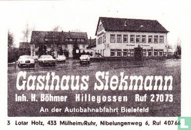 Gasthaus Siekmann - H. Böhmer - Afbeelding 1