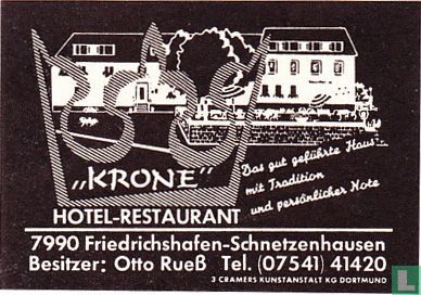 Hotel-Restaurant "Krone" - Otto Ruess