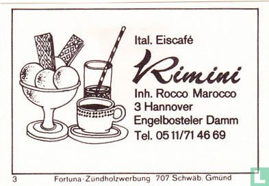 Ital. Eiscafé Rimini - Rocco Marocco