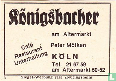 Königsbacher - Peter Möken