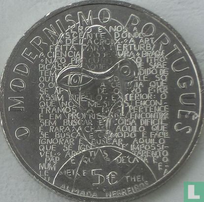 Portugal 5 euro 2016 "The modernism - Almada Negreiros" - Image 2