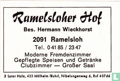 Ramelsloher Hof - Hermann Wieckhorst