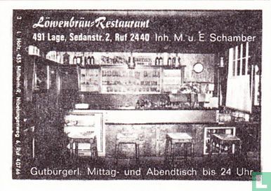 Löwenbrau Restaurant - M. u. E. Schamber