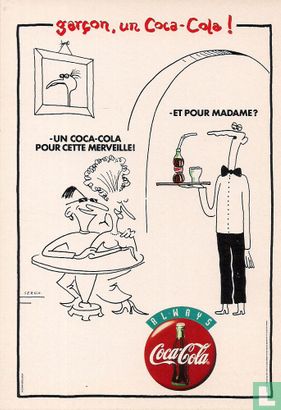 0184a - Coca-Cola "Un Coca-Cola Pour Cette Merveille!" - Afbeelding 1