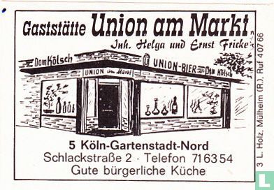 Gaststätte Union am Markt - Helga und Ernst Fricke