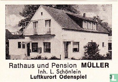 Rathaus u. Pension Müller - L.Schönlein