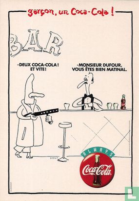 0185a - Coca-Cola "Deux Coca-Cola! Et Vite! - Afbeelding 1