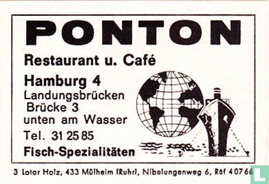 Ponton Restaurant u. Café