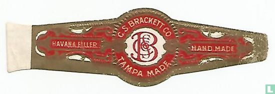C.S. Brackett Co CSBCo Tampa Made - Havana Filler - Hand made   - Afbeelding 1