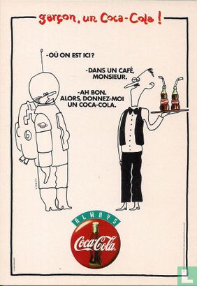 0186a - Coca-Cola "Où On Est Ici?" - Bild 1