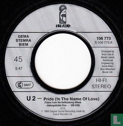 Pride (In the Name of Love) - Image 3