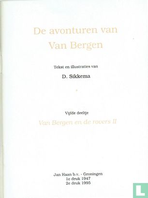 Van Bergen en de rovers (II) - Bild 3