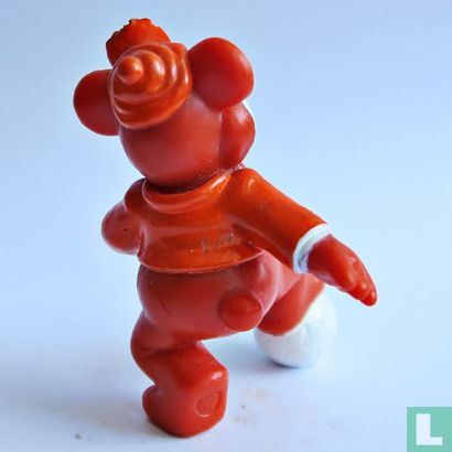 Boink Bear as a footballer [orange cap and coat]   - Image 2
