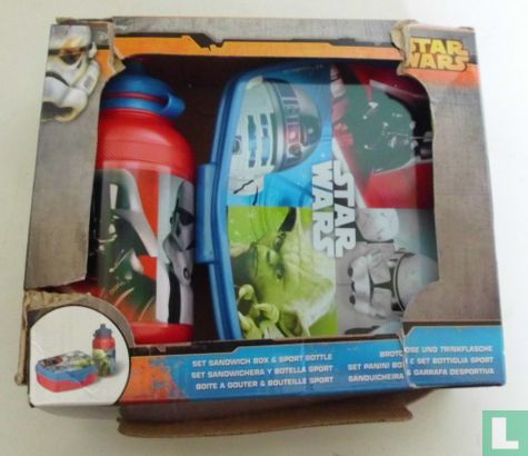 Star Wars broodtrommel + sportfles - Afbeelding 1