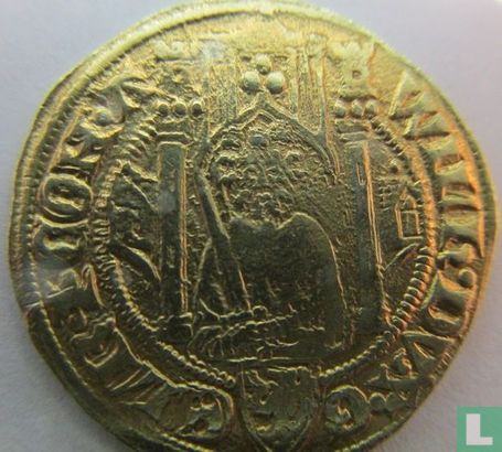 Gelderland 1 Rijnse Goudgulden "hertogdom Gelre 1373-1393" - Afbeelding 1