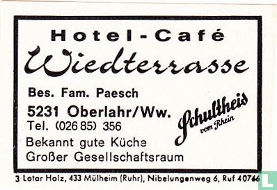 Hotel-Café Wiedterrasse - Fam. Paesch