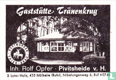 Gaststätte Tränenkrug - Rolf Opfer - Afbeelding 1