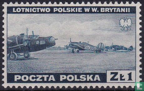 Poolse vliegtuigen in Groot-Brittannië