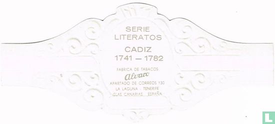 José Cadalso Vázquez, Cadiz, 1741-1782 - Image 2