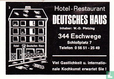 Deutsches Haus - W.-D. Pfetzing