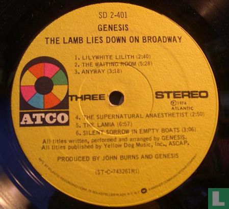 The Lamb Lies Down on Broadway - Afbeelding 3