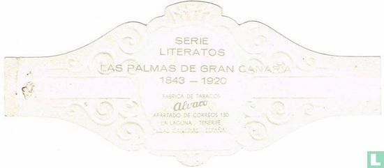 Benito Pérez Galdós, Las Palmas de Gran Canaria, 1843-1920 - Afbeelding 2