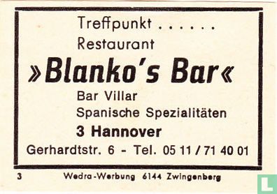 "Blanko's Bar"