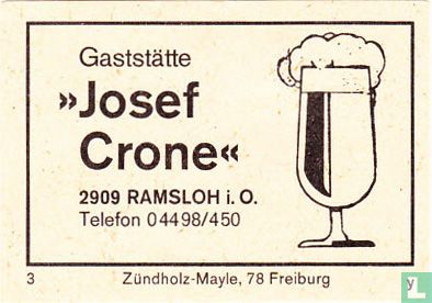 Gaststätte "Josef Crone"