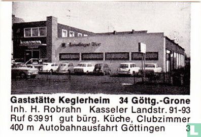 Gaststätte Keglerheim - H. Robrahn