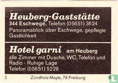 Heuberg-Gaststätte - Hotel Garni