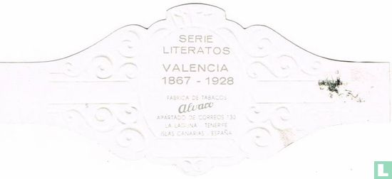 Vicente Blasco Ibáñez, Valencia, 1867-1928 - Afbeelding 2