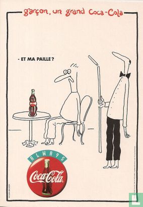 0272a - Coca-Cola "Et Ma Paille?" - Image 1