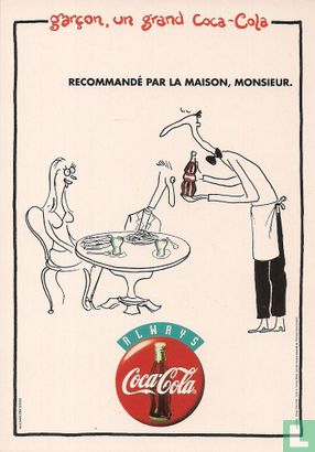0273a - Coca-Cola "Recommandé Par La Maison..." - Image 1