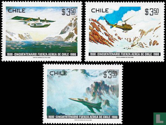 50 Jahre der chilenischen Luftwaffe