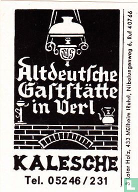 Altdeutsche Gaststätte Kalesche