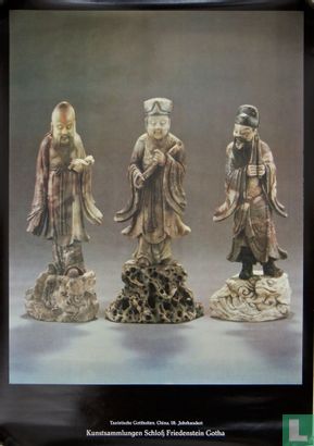 Taoistische Gottheiten, China, 18. Jahrhundert