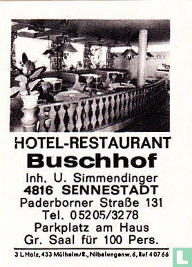 Hotel-Restaurant Buschhof - U. Simmendinger