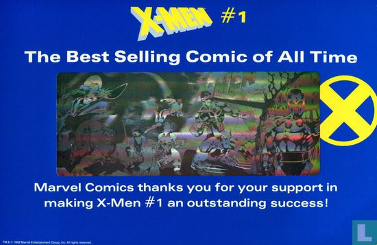 X-Men #1 Hologram Retailer Thank you Promo Gift - Bild 1