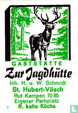 Gaststätte Zur Jagdhütte - H.u.W. Schmidt