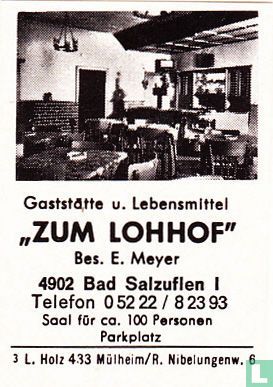 "Zum Lohhof" - E. Meyer - Afbeelding 2
